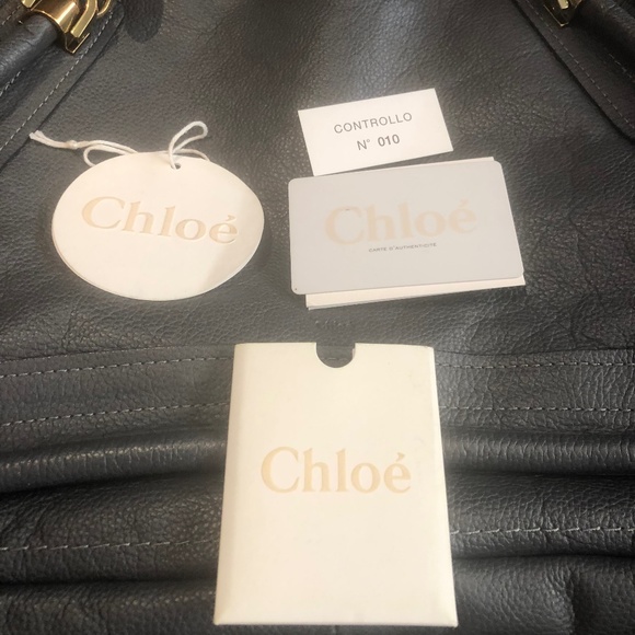 Chloe Paraty Black Fusain Large - Picture 2 of 8